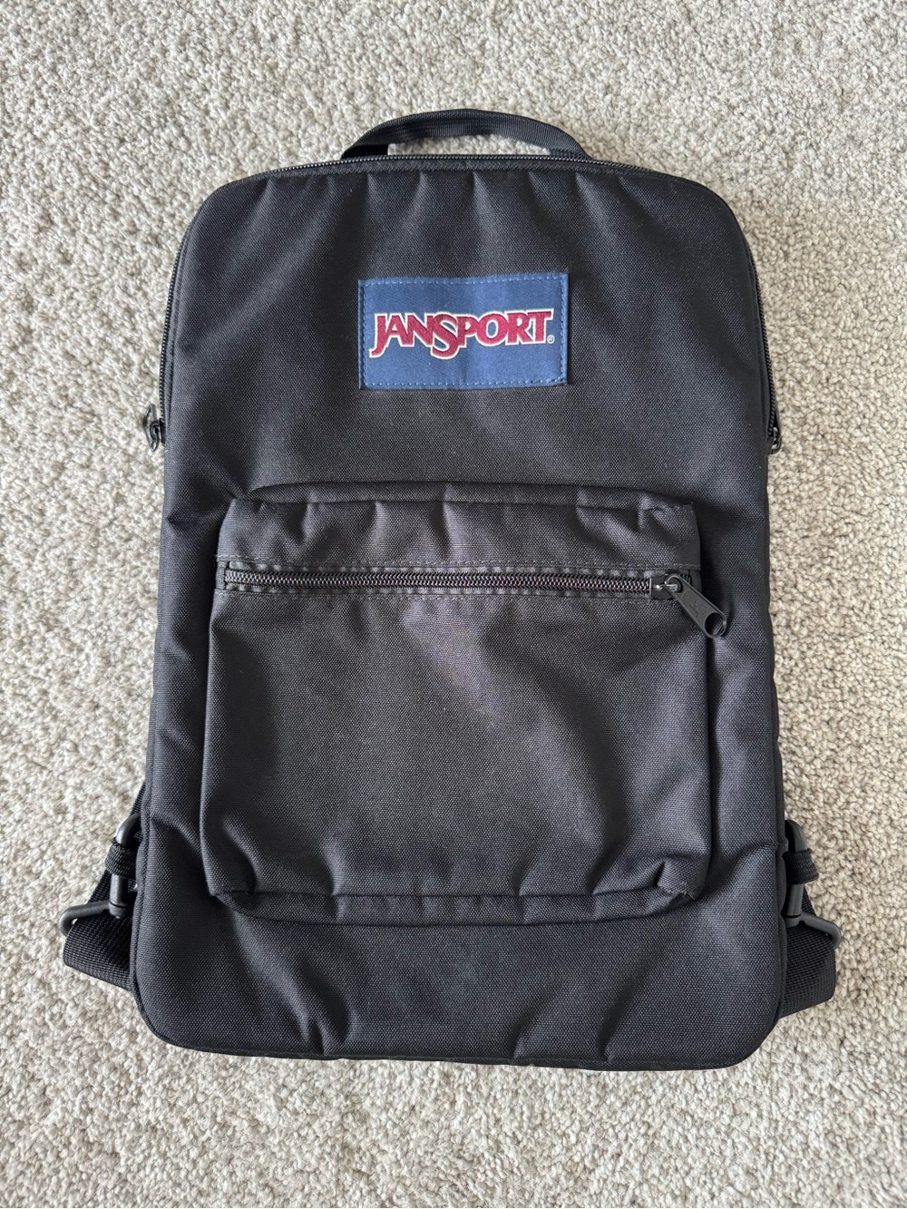 Jansport Black Padded Laptop Backpack